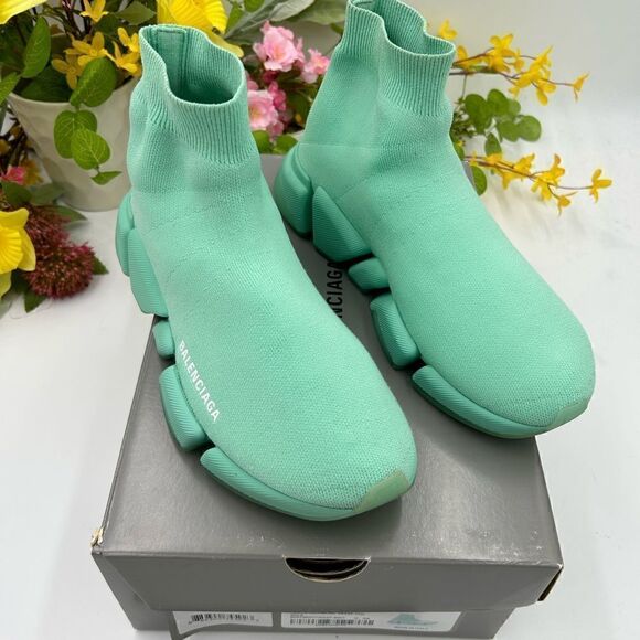 Women’s Balenciaga speed, 2.0, sneakers size 9 made in Italy. - Picture 2 of 10